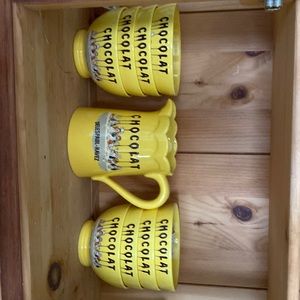 Chocolate Retro Bowls and Pitcher